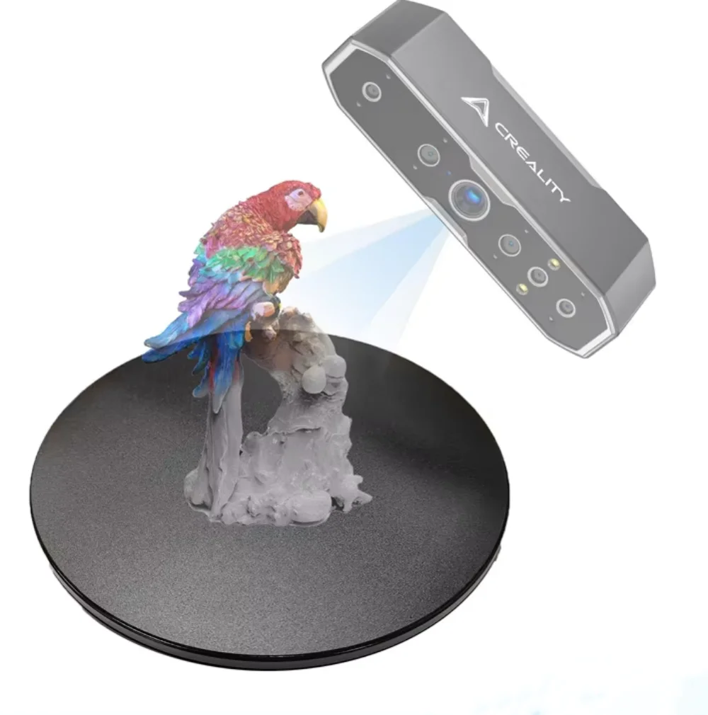 Creality CR-Scan 3D Scanner Manually Operated Turntable Kit Fit 3D Scanner Parts for CR-Scan Otter /Raptor /Ferret/Ferret Pro