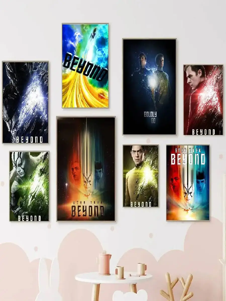 Star Trek Beyond Movie Poster Wall Art Home Decor Digital Painting for Living Room Kitchen Restaurant
