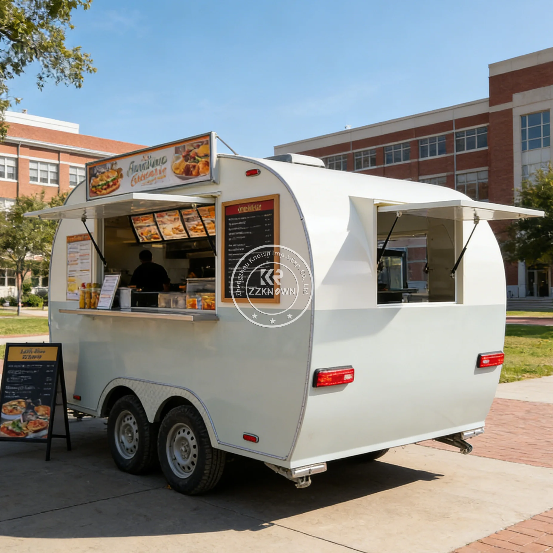 عربة طعام متنقلة للوجبات السري - مراجعة Hot Dog Vending Cart وسعره