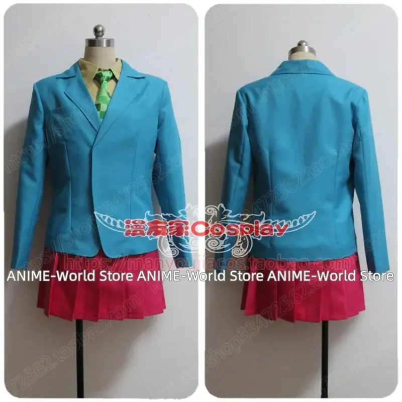 ss13 ألعبت بدوره إلى يموت Chidouin Sara تأثيري حلي لطيف Jk الزي المدرسي معطف قميص التنانير هالوين بدلة حفلة مخصص أماه