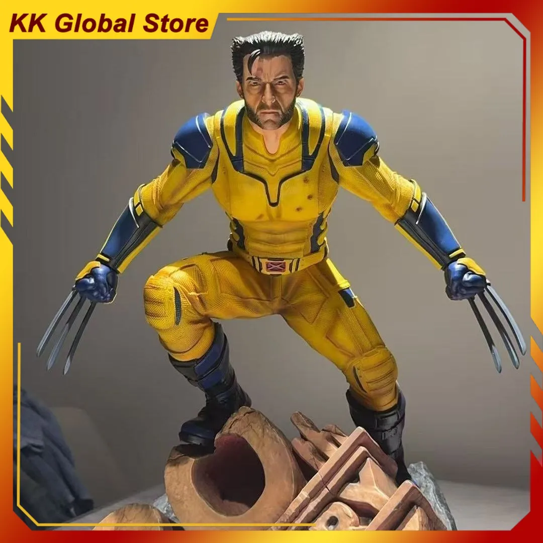 

50 см новая аниме-фигурка Росомаха, периферийная модель из смолы, сцена, сбор статуи, украшения для рабочего стола, подарки на день рождения, игрушки