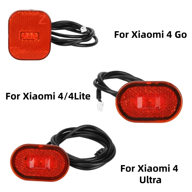 

E-scooter LED Tail Light for Xiaomi 4 4 Lite 4 Go 4 Ultra Scooter Brake Light Original Warning Taillight Replacement Part