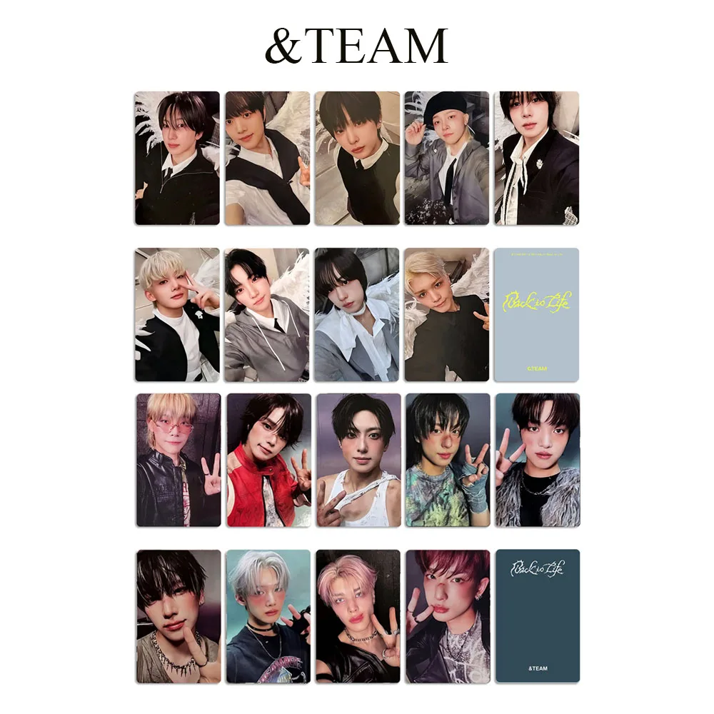 9/18 шт./компл. и список карт TEAM US Ver для селфи Lomo JO YUMA FUMA MAKI «Назад в жизнь», мини-альбом, глянцевые фотокарточки, коллекция фанатов, подарок