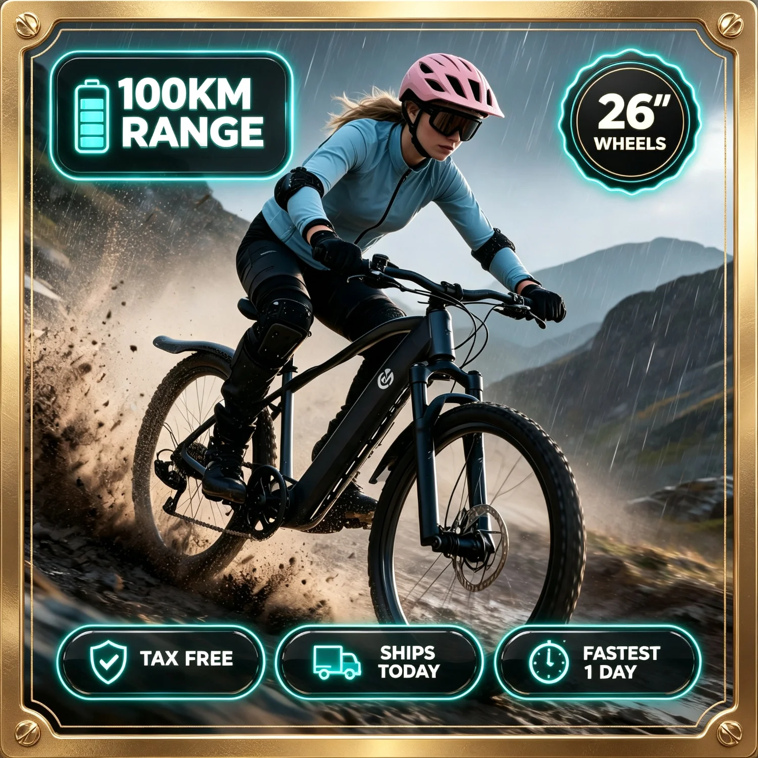 Vélo électrique 90% pré-assemblé, prêt à rouler, installation facile sans outils professionnels, batterie amovible longue autonomie 65-100 km, cadre en aluminium 6061, freins à disque Shimano, assistance après-vente multilingue 24h/24 et 7j/7, vélo électrique de ville L26 26" (entrepôt UE), 500w.