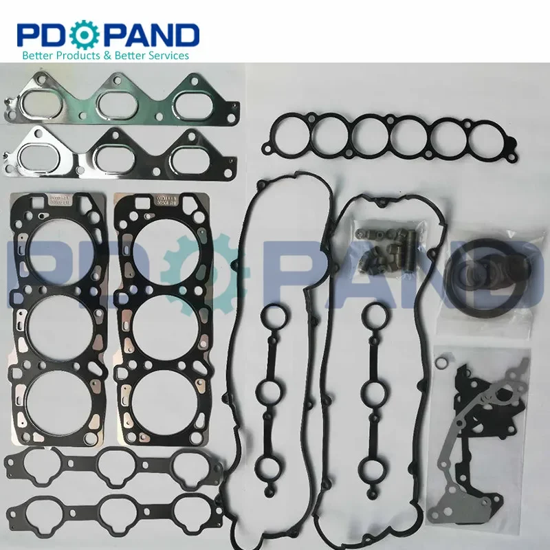 G6CU Engine Full Repair Gasket Set 20910-39D00 for Hyundai Terracan 3.5L For KIA Sorento 3.5L Overhal Gasket kit With Oil Seals