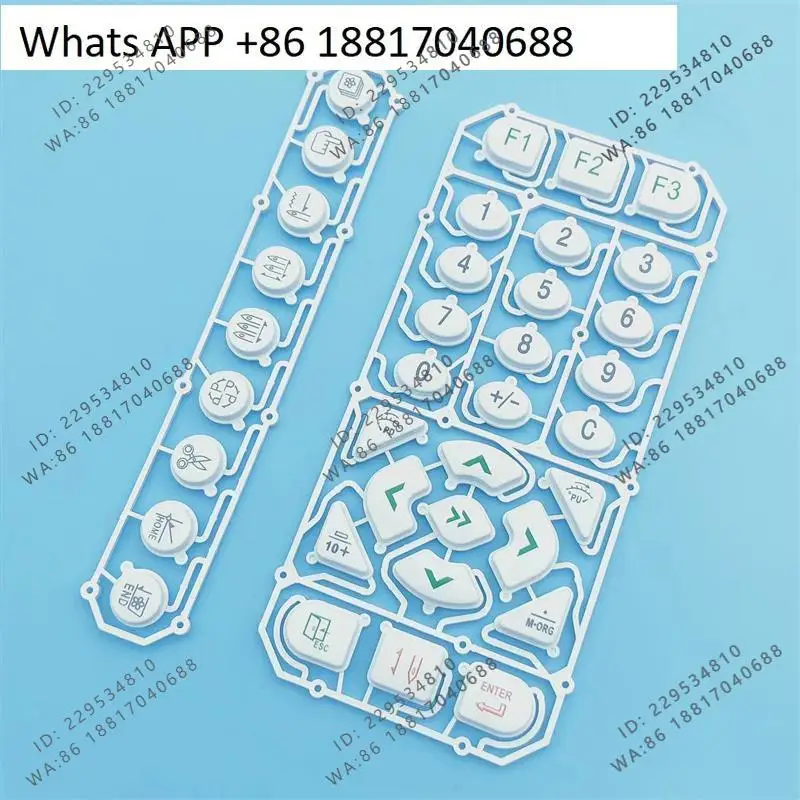 528 new high-speed machine operation head button board, plastic digital buttons, computer embroidery machine accessories