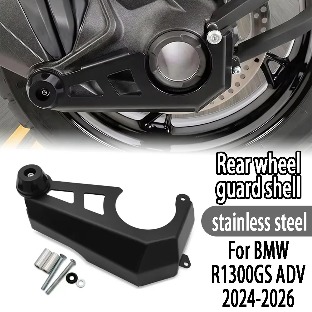 

For BMW R1300GS / ADV Adventure GS1300 2024-2026 Motorcycle Wheel Slider Final Drive Protection Cardan Housing Guard Accessories