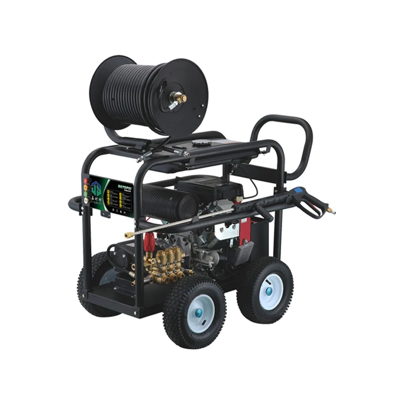 5075GFP Pipe Dredge Machine 350Bar 5075psi High Pressure Cleaning Machine 22HP Cleaner Machine Water Cleaning