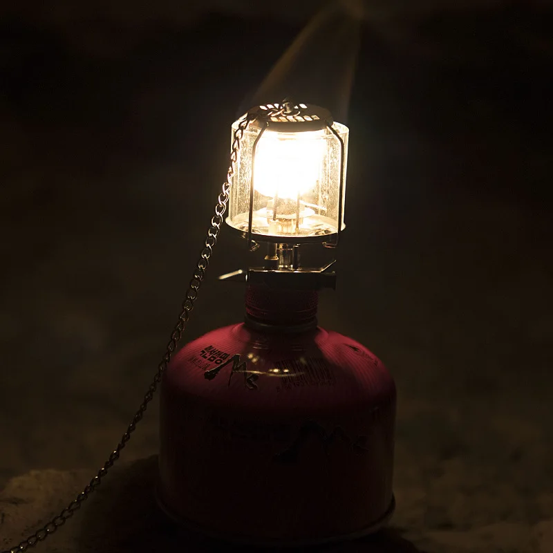 

Outdoor camping gas lamp, camping lamp with its own hanging chain wick, convenient to carry, full light, bright gas lamp2026