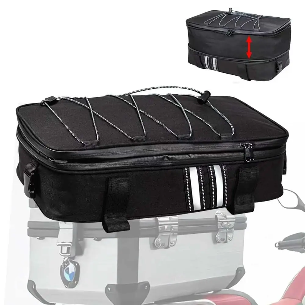 

Free Shipping Motorcycle Tail Bag, Waterproof Tool Bags Motorcycle Saddlebag Expandable Bags for Rear Seat Helmet Luggage Bag Du