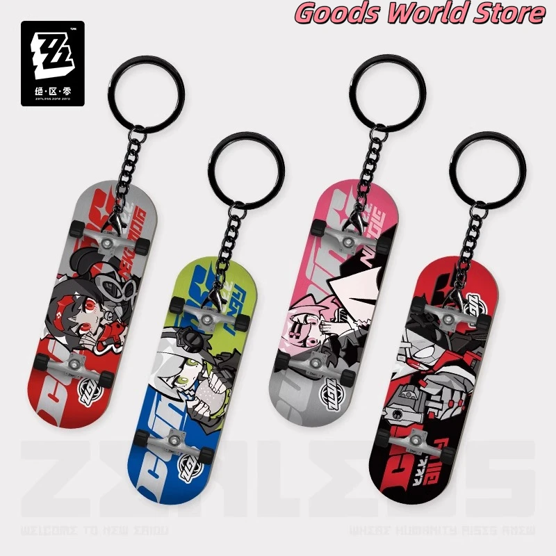 

Original ZZZ Zenless Zone Zero Figure Anby Nicole Billy Nekomiya Mana Keychain Pendant Anby Cosplay Anime Game Keychain Gifts