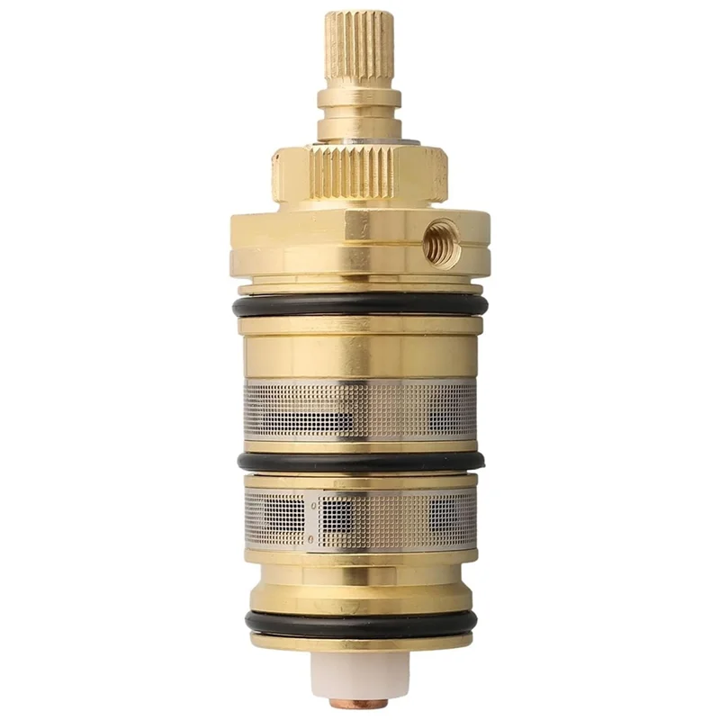 AAAN-Brass Replacement Thermostatic Spool Cartridges Faucet Cartridges Thermostatic Valve Constant Temperature Control Spool