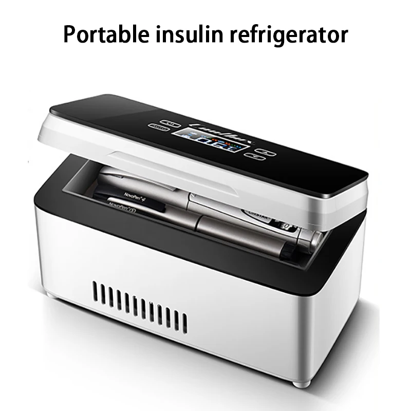 13600mAh Portable Insulin Refrigerator USB Rechargeable Mini Cold Box Drug Medicine Constant Temperature Cooler Case With Bag