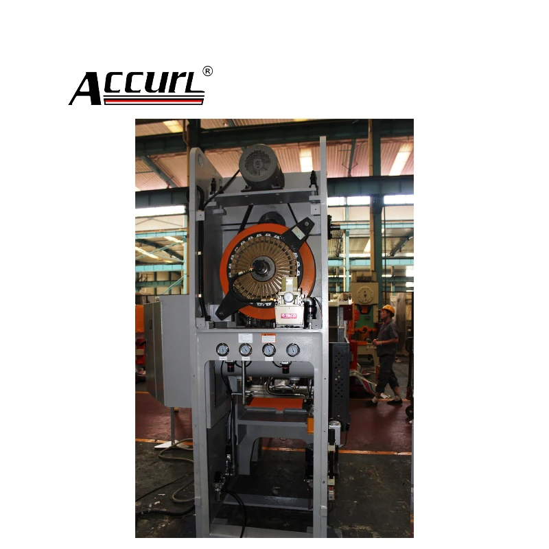 Accurl Jh21 80ตันนิวเมติกเจาะเหล็กกดแบนเครื่องซักผ้าทำ Hine