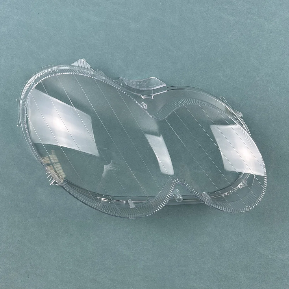 

For Mercedes-Benz CLK-Class W209 2004 2005 2006 (striped) Front Headlight Cover Transparent Lampshade Headlamp Shell Plexiglass