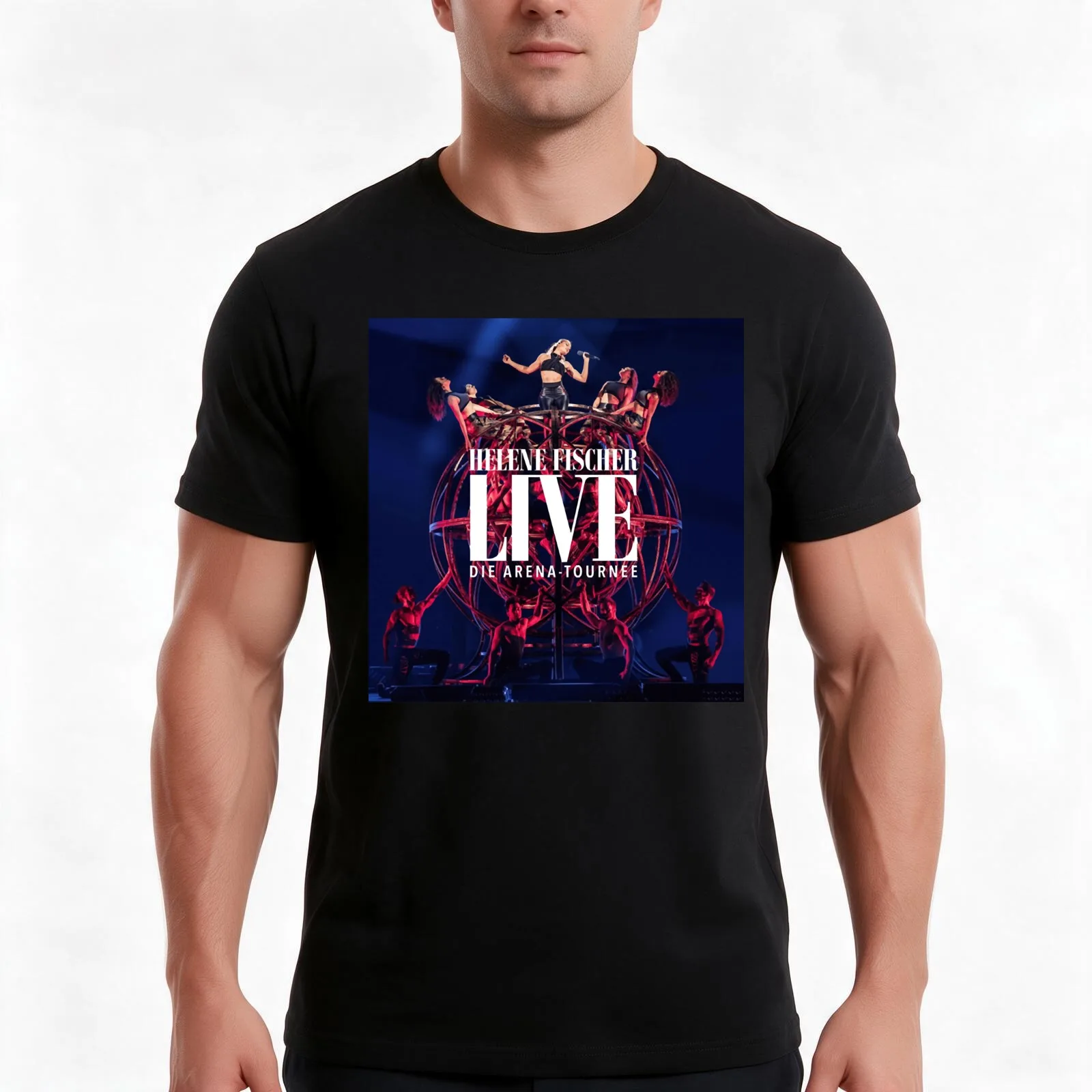 Beautiful Model Helene Fischer Live Awesome For Movie Fans T-Shirt Summer Casual Cotton Tee Oversized Streetwear Tops