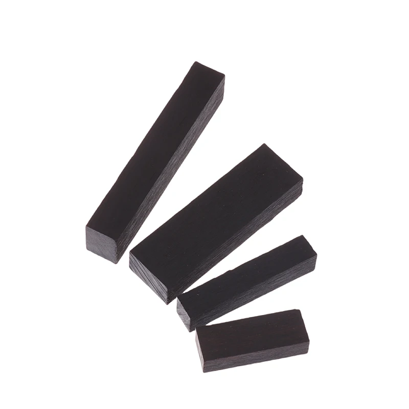 Ebony Wooden Saddle Double Bass Nut, Violin, Cello, Fiddler Fittings, Parts, Accessories, Parts, 2Pcs Set