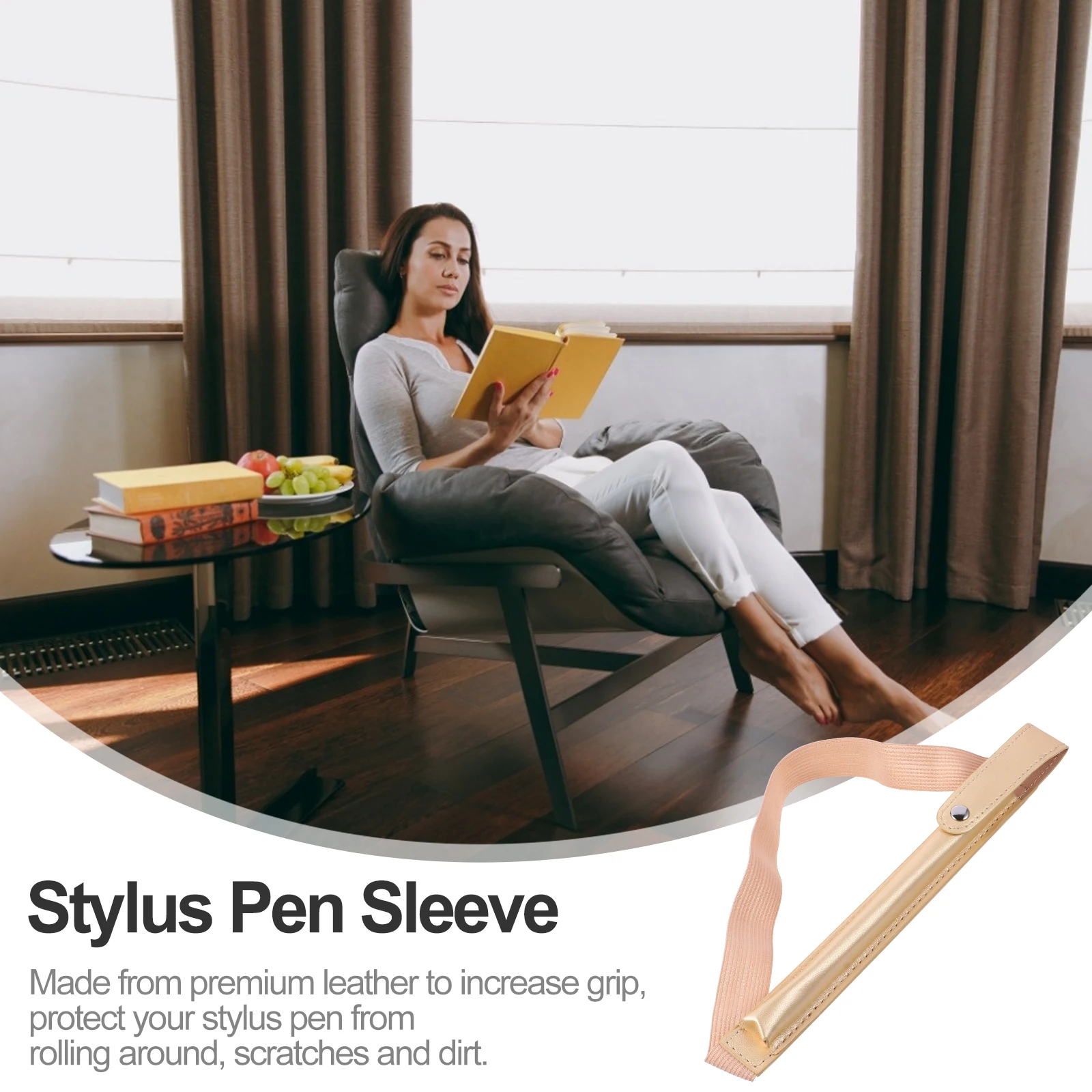 

Premium Stylus Pen Coverpencil Holder Sleeve Protective Case For Pencil Lightweight Pencil Protector