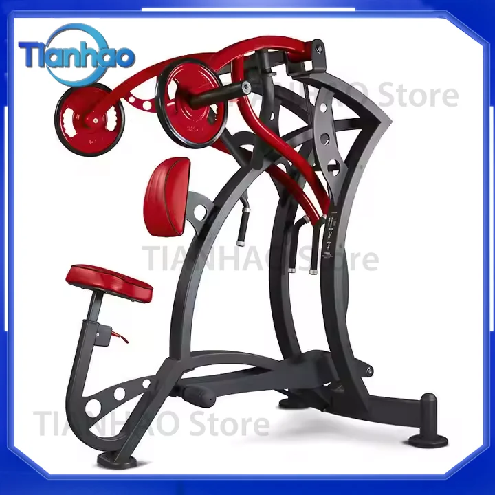 Professional Steel Seated Row Machine for Commercial Fitness Strength Training Equipment Safe Adjustable Rear Deltoid Upper