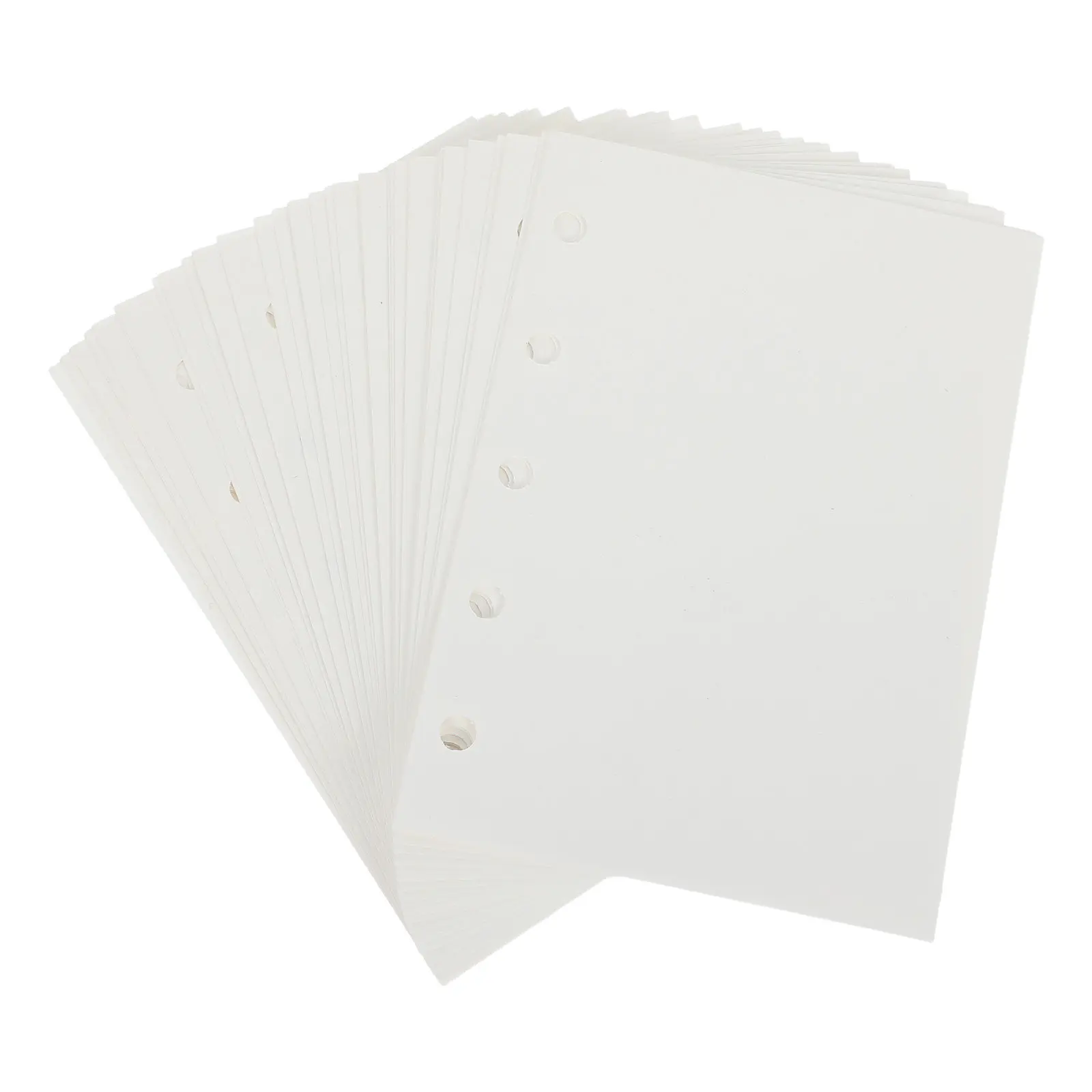 45 Sheets Loose-leaf Book Replacement Inner Pages Ring Refill Paper Binder Journal Notebook Hole Spiral Refills Notes