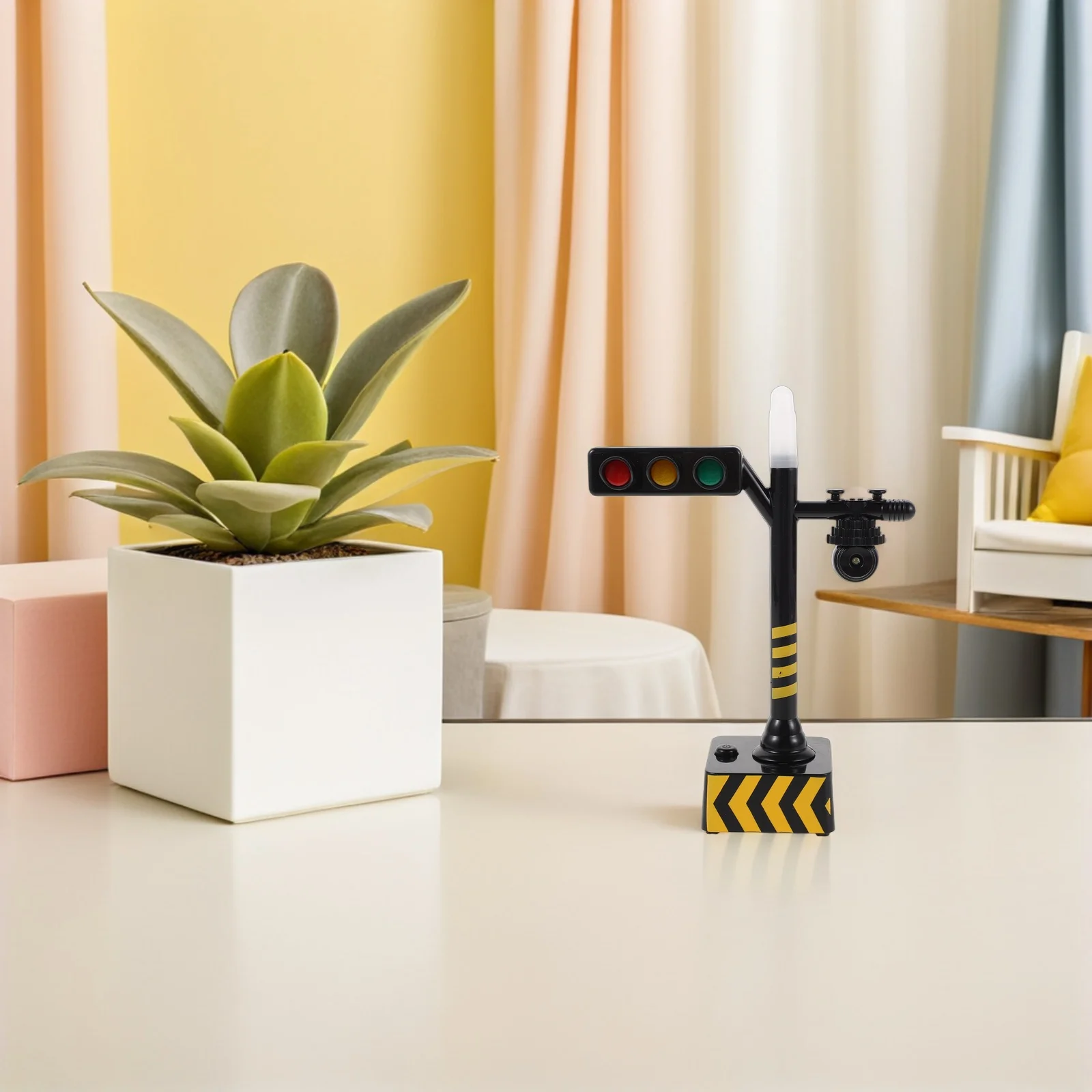 Sygnalizacja świetlna dla dzieci, symulowane dźwięki i efekty świetlne, kreatywne nauki, wczesna edukacja, dom, klasa, bezpieczeństwo ruchu drogowego