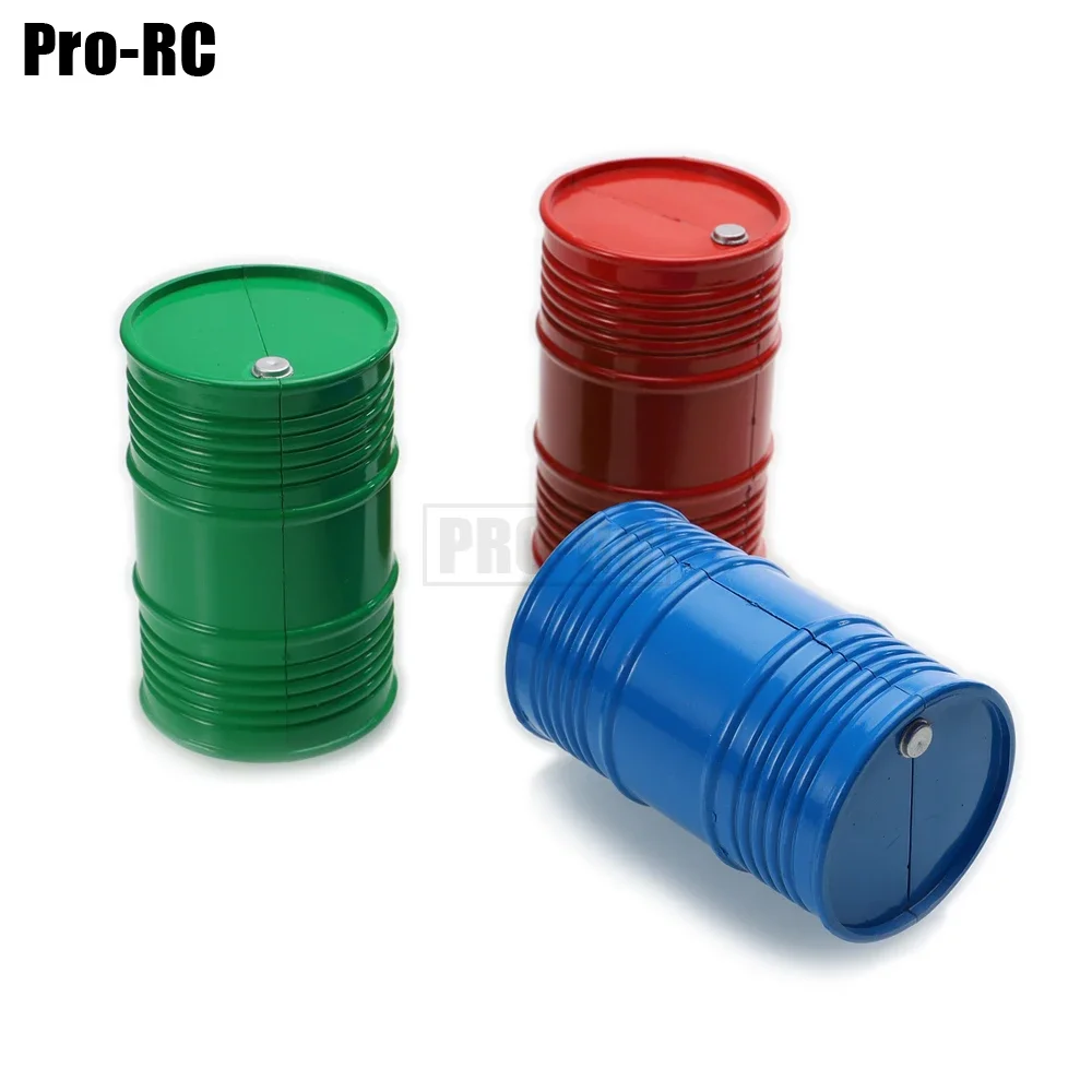 1 stks Plastic Simulatie Olie Drum 95x59 MM voor RC Truck Auto 1/10 Decor Crawler Axiale SCX10 TAMIYA CC01 D90 D110 TF2 DIY Deel
