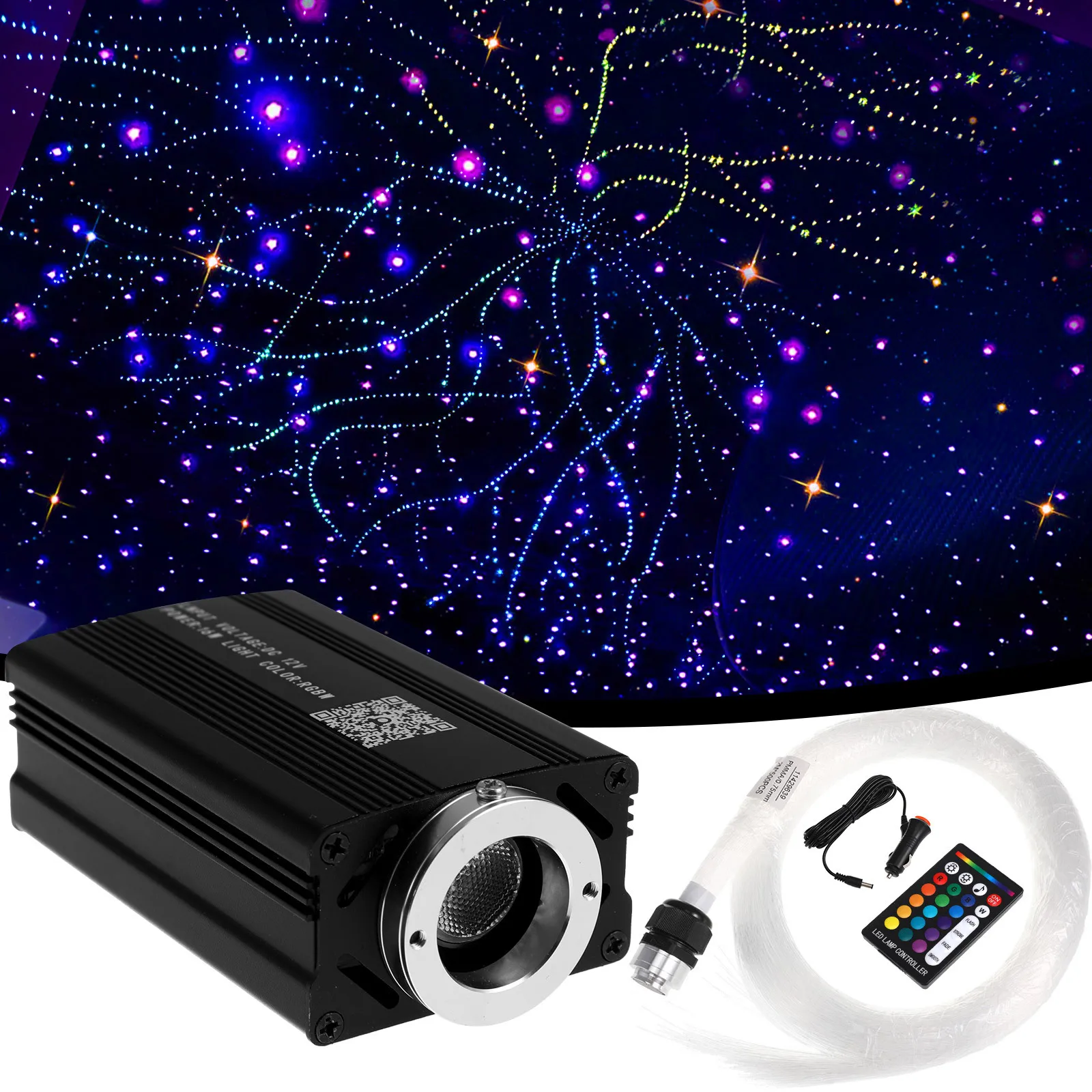 

1 Set Star Headliner Kit Multiple Colors Car Roof Lights Interior Ambient Lighting Fiber Optic Ceiling Lights For Car Truck