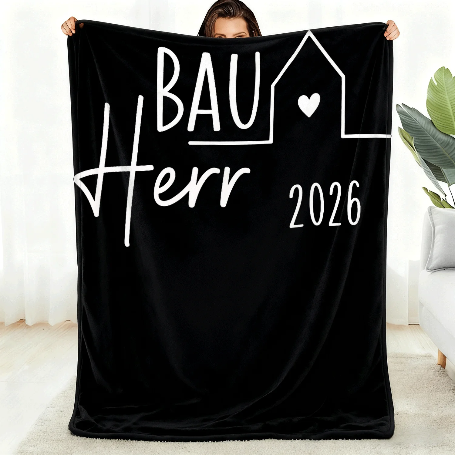 Bauherr 2026 Hausbau T-Shirt For Men Women Unisex All season T-Shirt, 180g