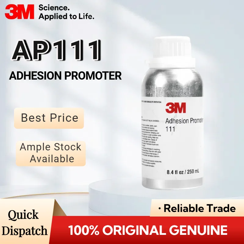 3M AP111 Adhesion Promoter Metal Surface Treatment Primer for VHB Double Sided Tape Improved Bonding Strength 250ml