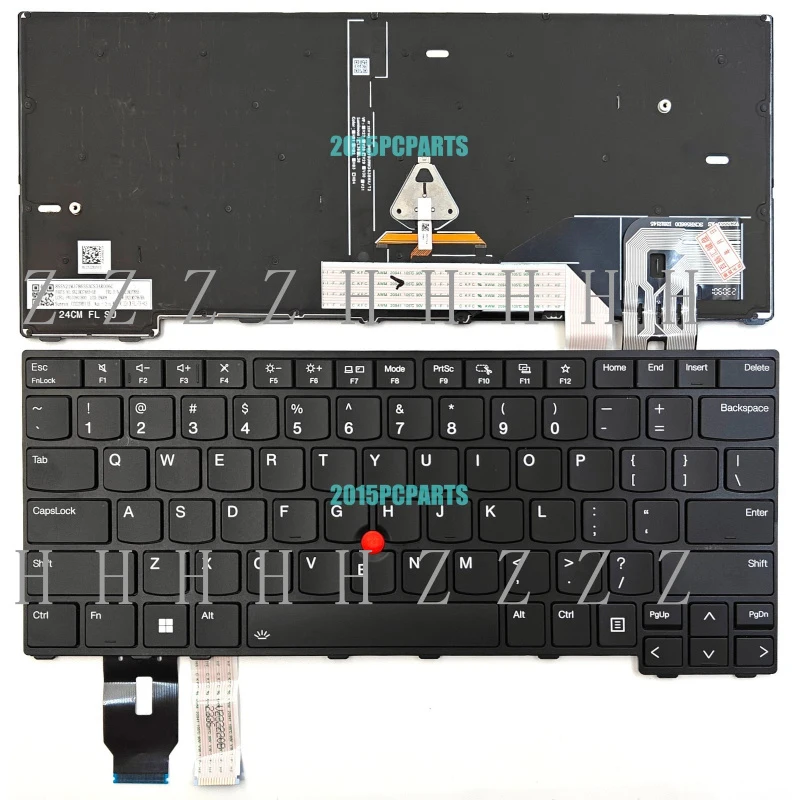 

Z New For Lenovo Thinkpad T14 Gen 6 L14 Gen 6 P14s Gen 6 Keyboard Backlit US