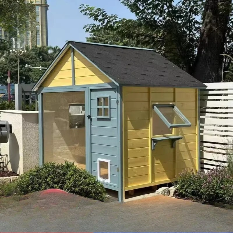 

Cat Villa Log House Outdoor Garden Villa Nest Custom Nest Dog Rainproof