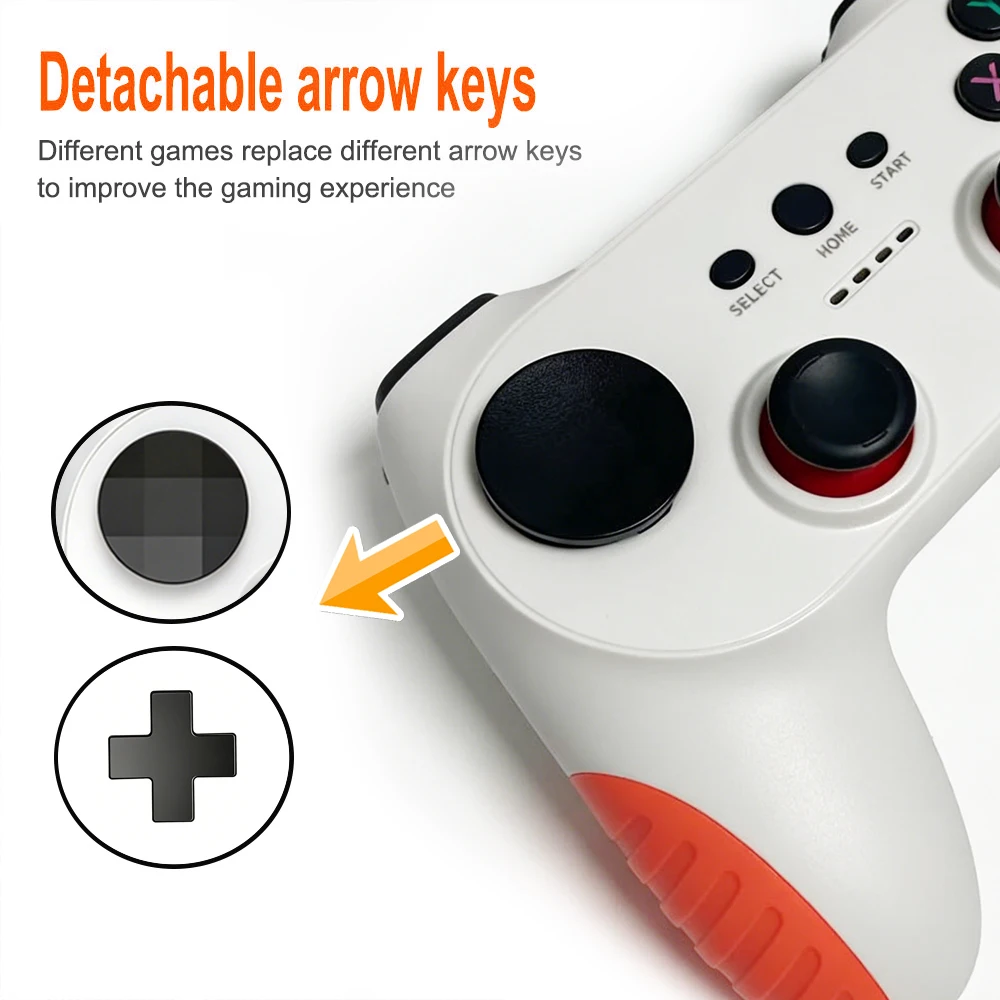 2026 New Game Stick TV Game S905 Retro Video Gaming Console 128G 50000+ Games 4K Dual Wireless Gamepad X10 Pro Game Stick 4K view 6