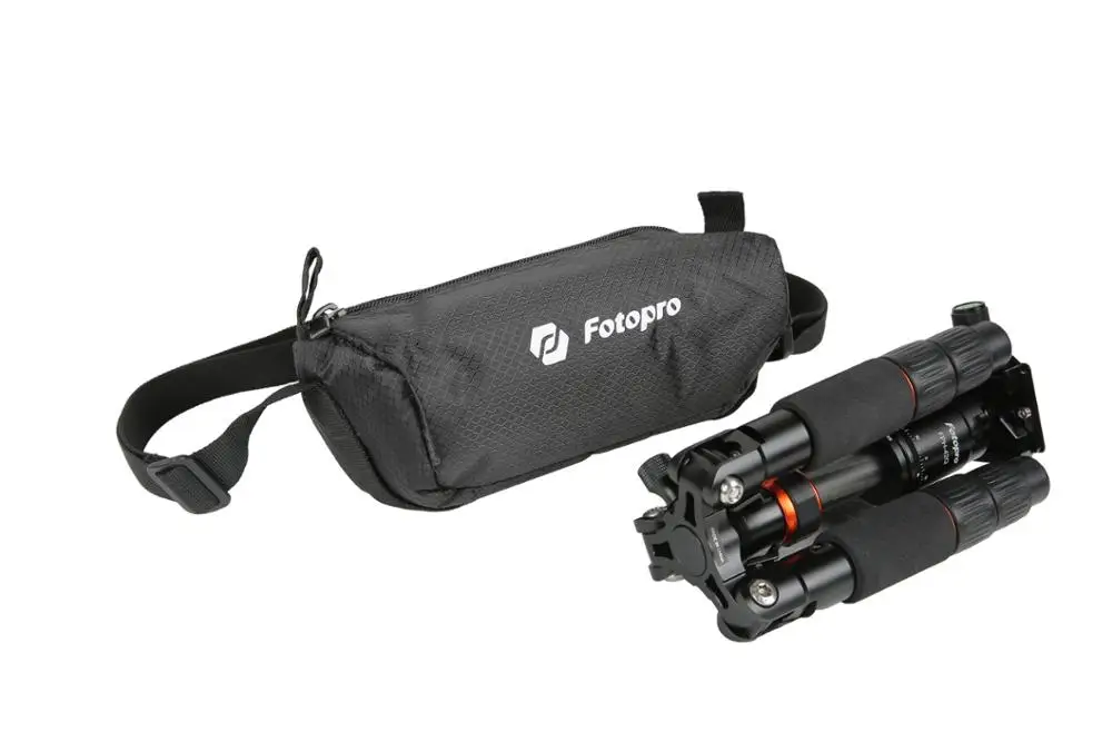 Fotopro Carbon Fiber Lightweight Portable Compact Micro Shooting Mini Tripod for DSLR Mirrorless Camera