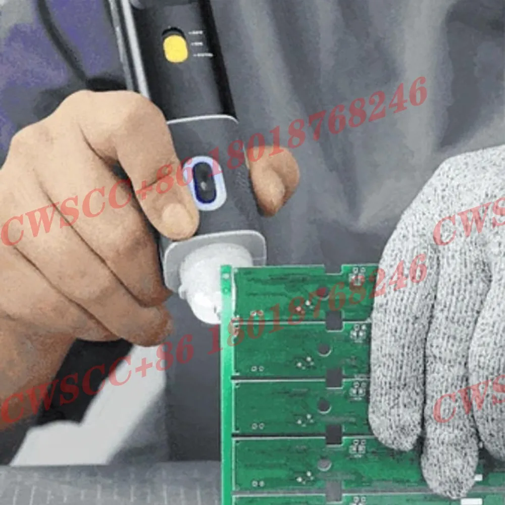 Wireless ultrasonic cutter, 40kHz cutting frequency, built-in 1000mA rechargeable battery, 1.09-inch OLED screen, child lock.