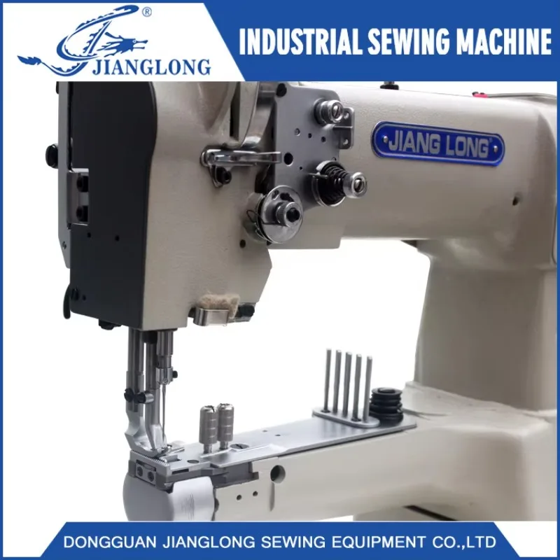 335 Maquina Ribetiadora USA Dealers Cylinder Bed Walking Foot Industrial Sewing Machines Jl335 Chainstitch Sewing Machine