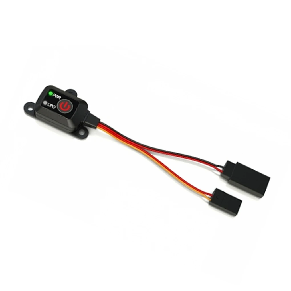 

SKYRC Power Switch SK-600054-01 On/Off MCU Controlled LIPO NIMH Battery 4-12V for 1/10 1/8 RC Helicopter RC Car DIY Accessories