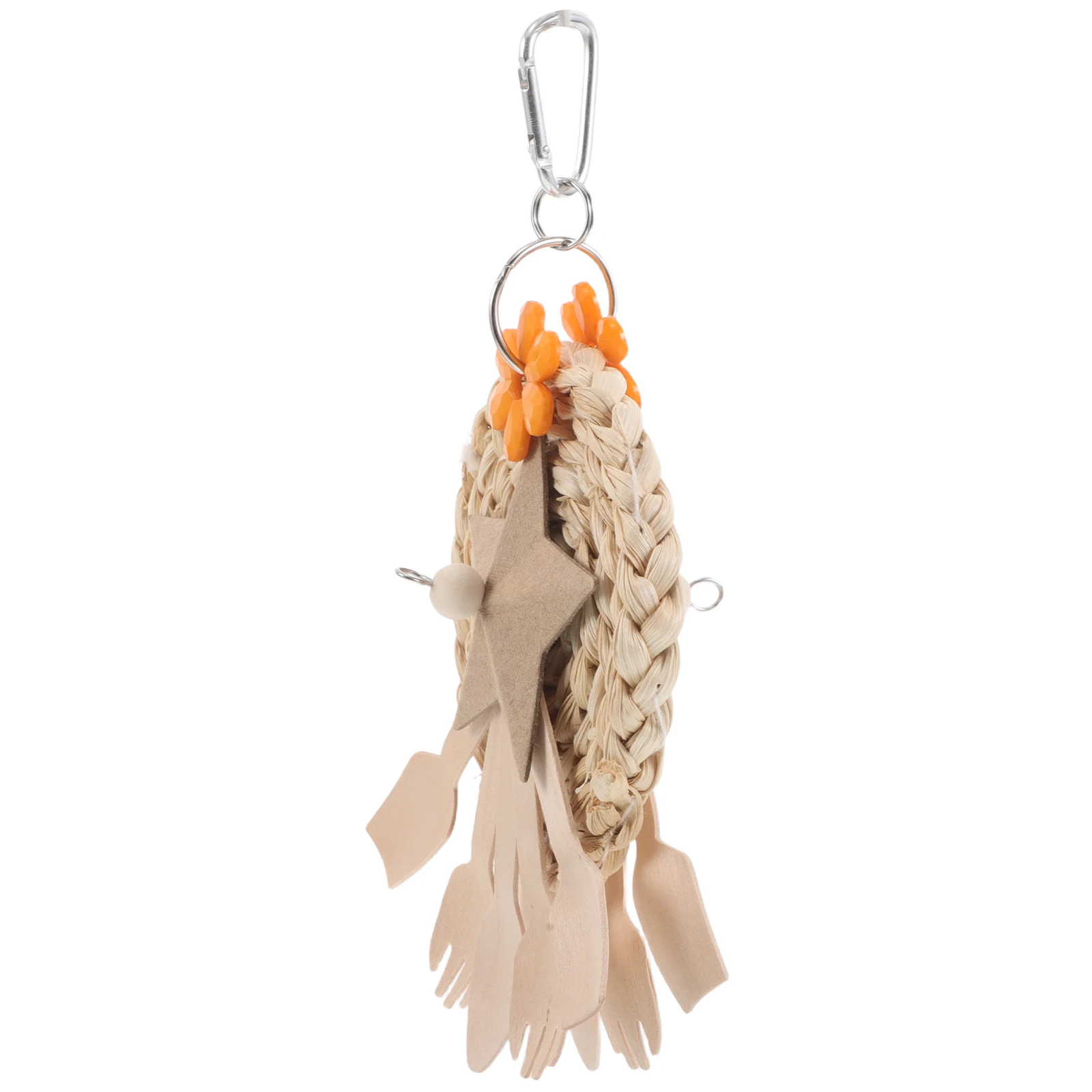 

Parrot Hanging Chewing Swing For Bird Cage Small Medium Birds Budgie Cockatiel Conure Lovebird Finch Foraging Grinding