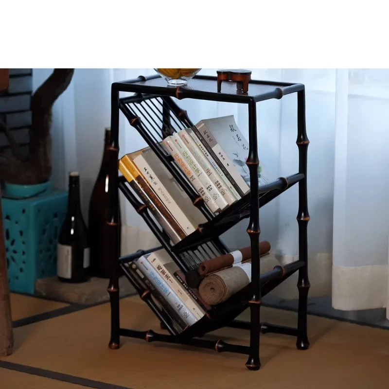 Small bookshelf, furniture art bookshelf floor-to-ceiling study book shelf shelf shelf bookshelf