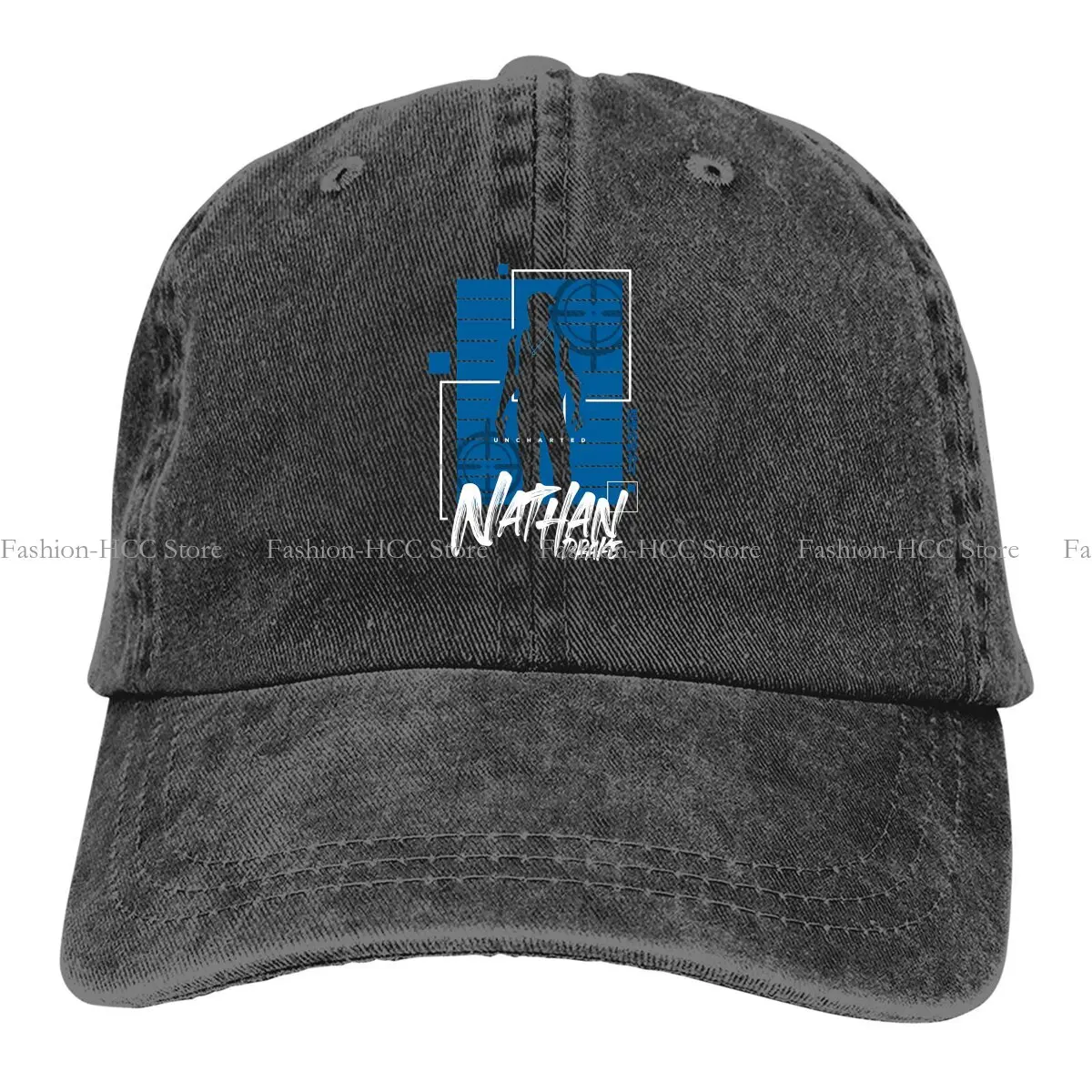 Summer Cap Sun Visor Nathan Drake  Unstoppable Hip Hop Uncharted Cowboy Hat Peaked Hats