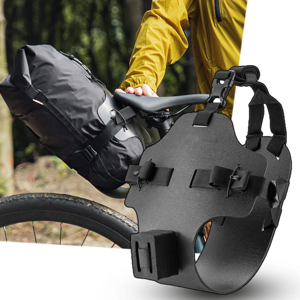 

Tactical Bicycle Tail Bag Bracket Adjustable Waterproof Road Mountain Touring Bicycle Rear Bracket Camping Trip Hiking Equipment