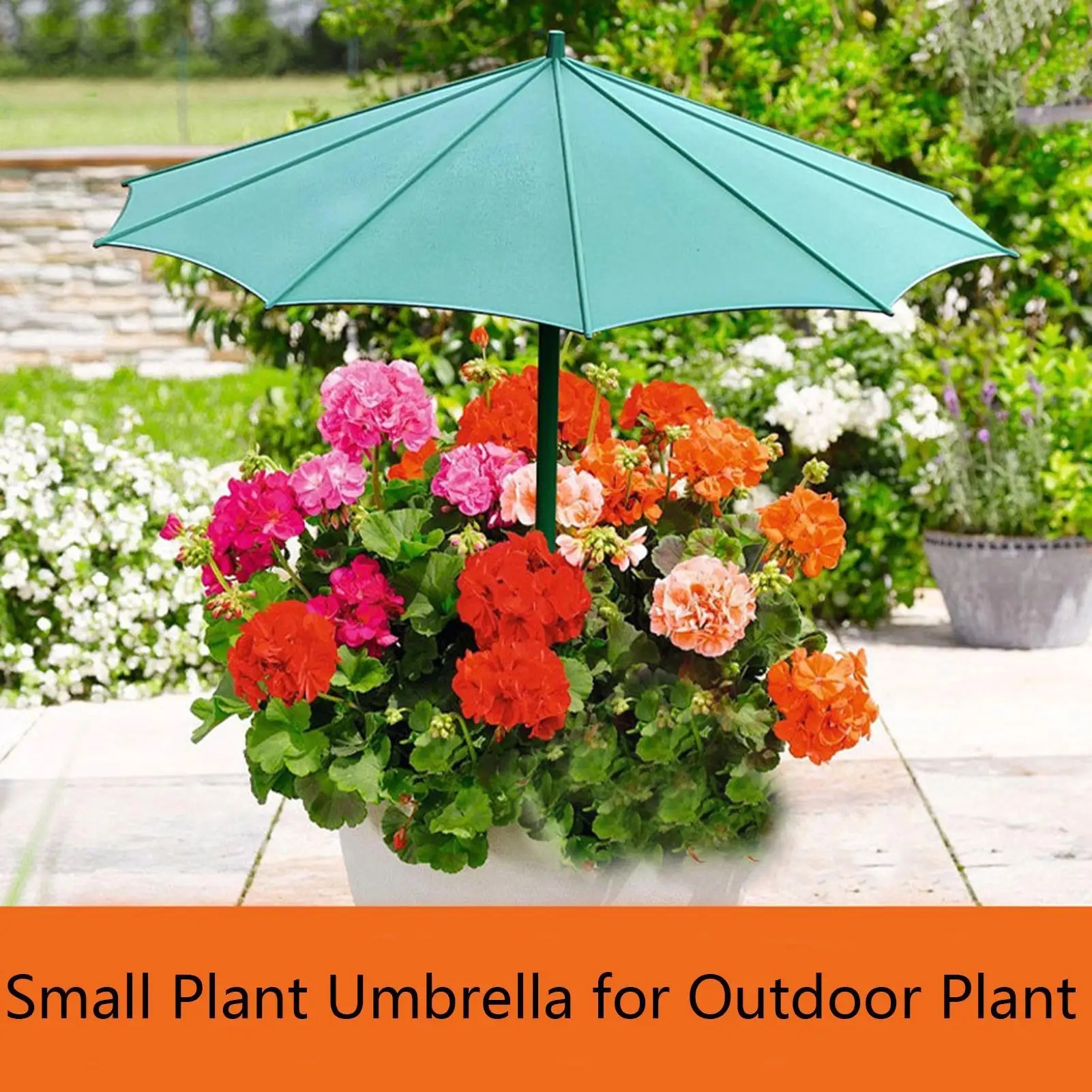 3pcs Plant Umbrella for Potted plants Seedlings sunshade umbrella UV-protective garden Plant Shades for Vegetables Seedlings
