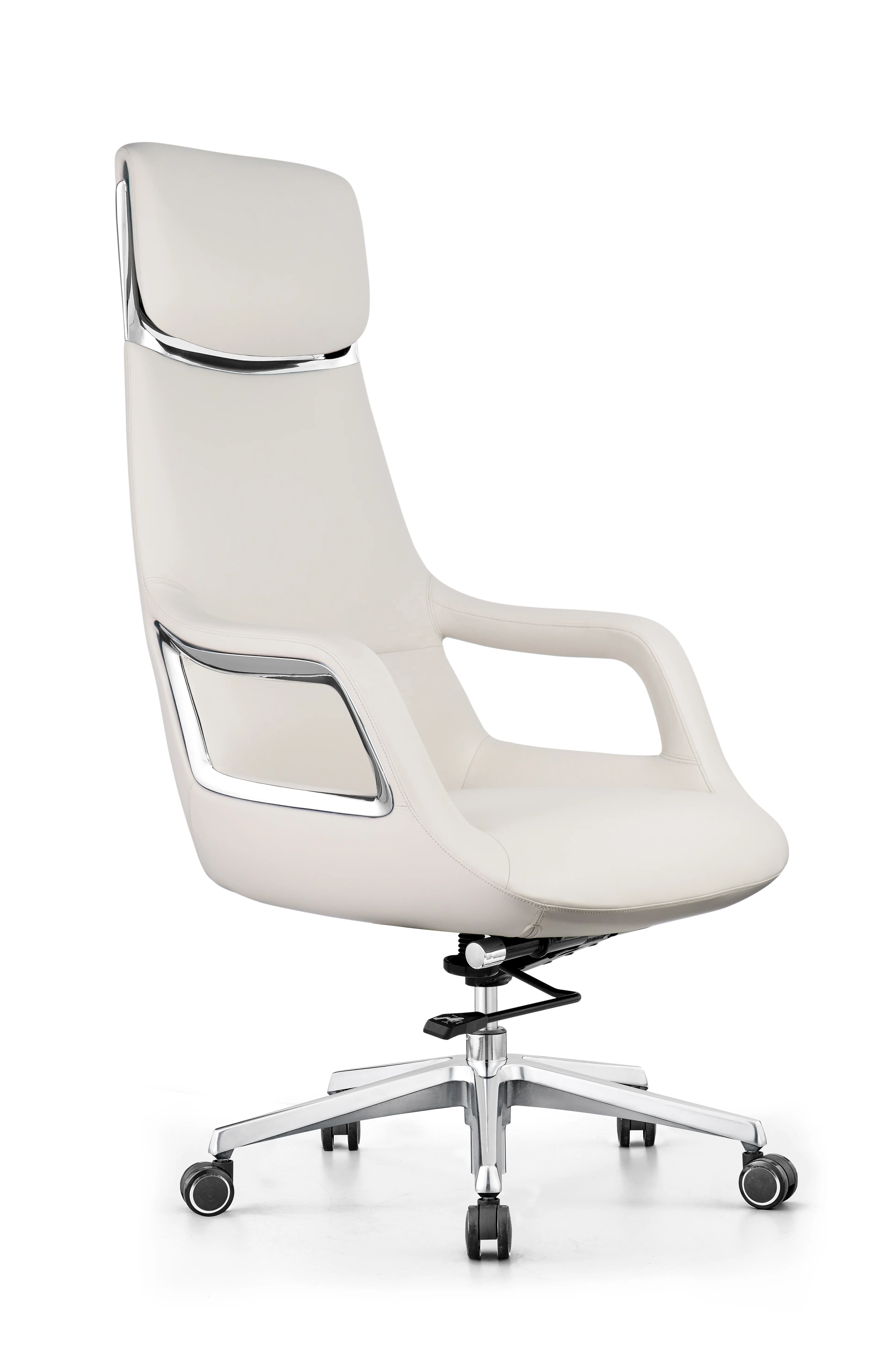 High-grade Leather Ergonomic Office Chair Factory Low Price High Chair Back 6 Colors Available