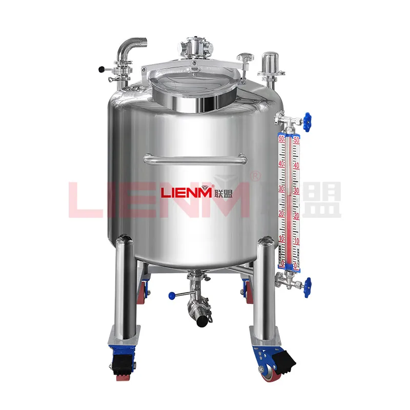 Industrial Blender Mixer 500 Liter Liquid Mixing Tank Powder Liquid Mixer Mixing Machine Detergent Mixer Machine