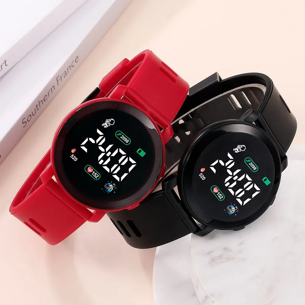 Relojes para Hombre, Reloj Digital LED para hombres y mujeres, Reloj deportivo militar de silicona, Reloj electrónico Hodinky Reloj para Hombre