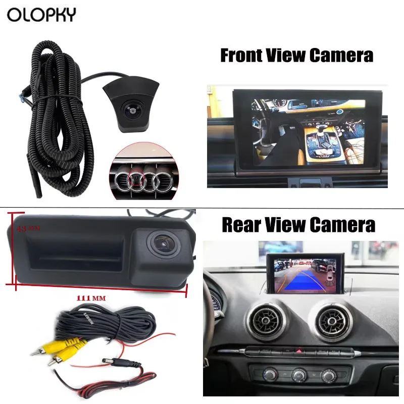 Reverse Camera For Audi A5 B9 8W Q5 FY S5 2016 2017 2018 2019 2020 Original Screen Plug & Play HD Rear View Backup Camera