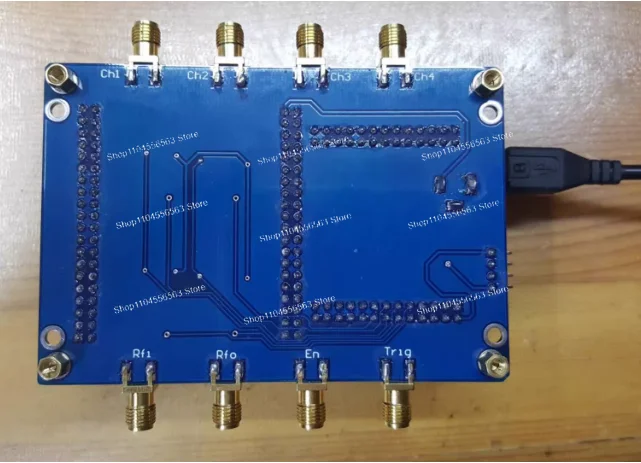 

Высокоточный модуль генератора сигналов задержки с управлением через RS232 для интерфейса компьютера и микроконтроллера