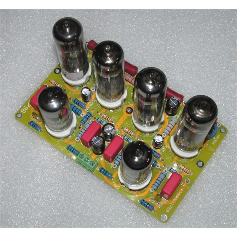 10w*2 6n2 6p14 Push Pull Vacuum Tube Amplifier Board Dynaco Line Low Noise Low Distortion Stereo Amplifier Audio