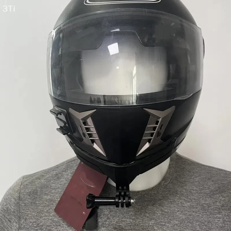 Suporte de queixo para capacete de motocicleta, suporte para câmera de ação 5 4, suporte facial completo para 13 12 11 10 9 8, acessório para câmera de ação