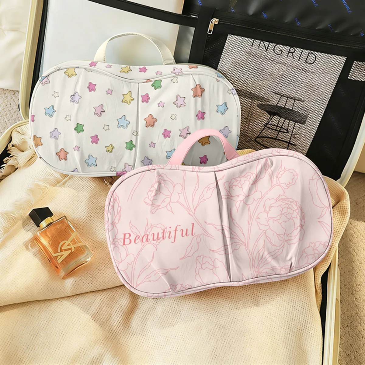 New Underwear Storage Bag Travel Close-fitting Clothing Storage Bag Bra Underwear Socks Finishing Bag Portable and Ultra-light