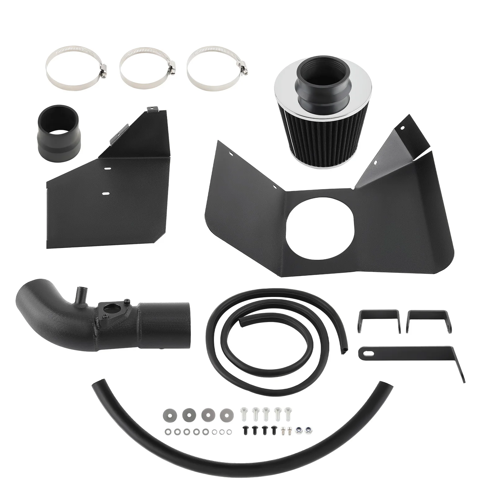 Kit di aspirazione aria fredda con scudo termico + filtro per Toyota Corolla 2009-2017 w   Per Scion iM HI-TY-03RD,AHI-TY-03GK 2016-2017,